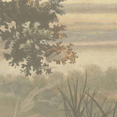 Papier peint paysage naturel pastel Distantiam Prospectus